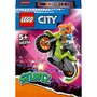 LEGO City Stuntz 60356 La Moto de Cascade de l&rsquo;Ours, Jouet pour Effectuer des Sauts et des Figures