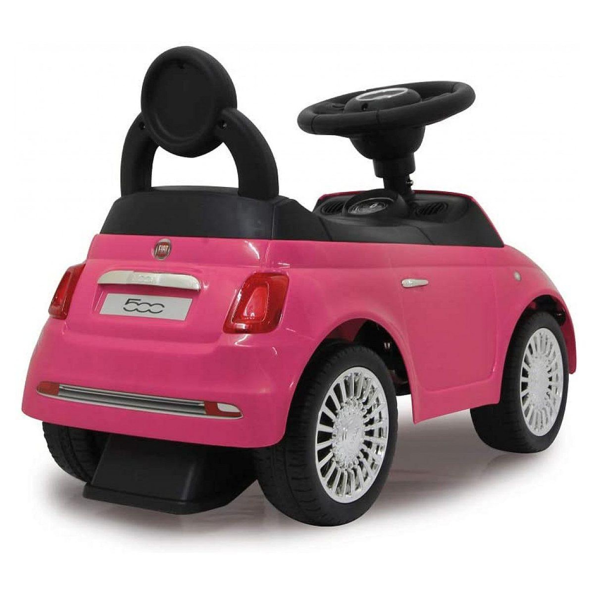 Voir la diapositive 4 : Jamara Push-car fiat 500 - couleur rose vif