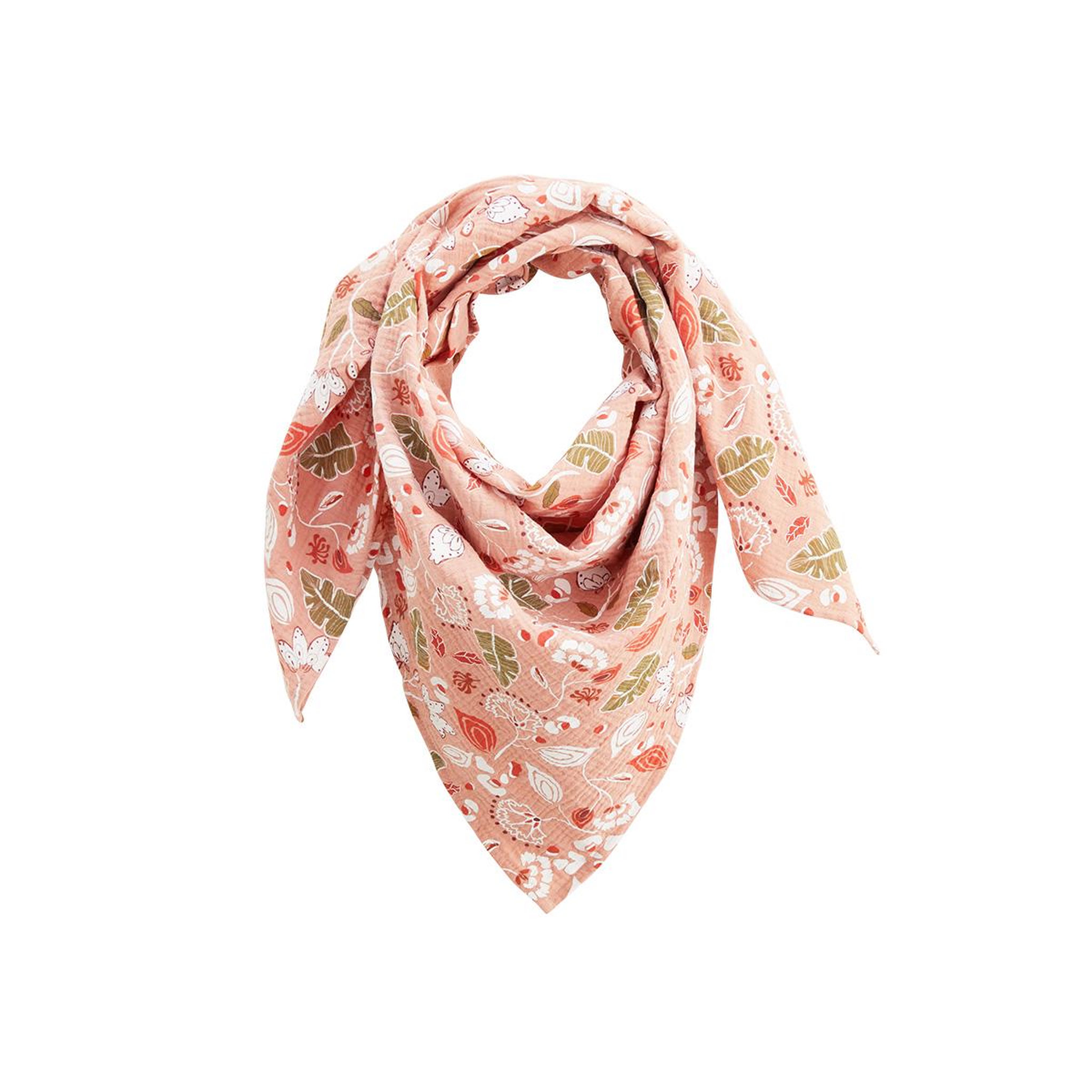 Voir la diapositive 1 : Petit BÃ©guin Foulard en gaze de coton mindanao 100 x 100 cm