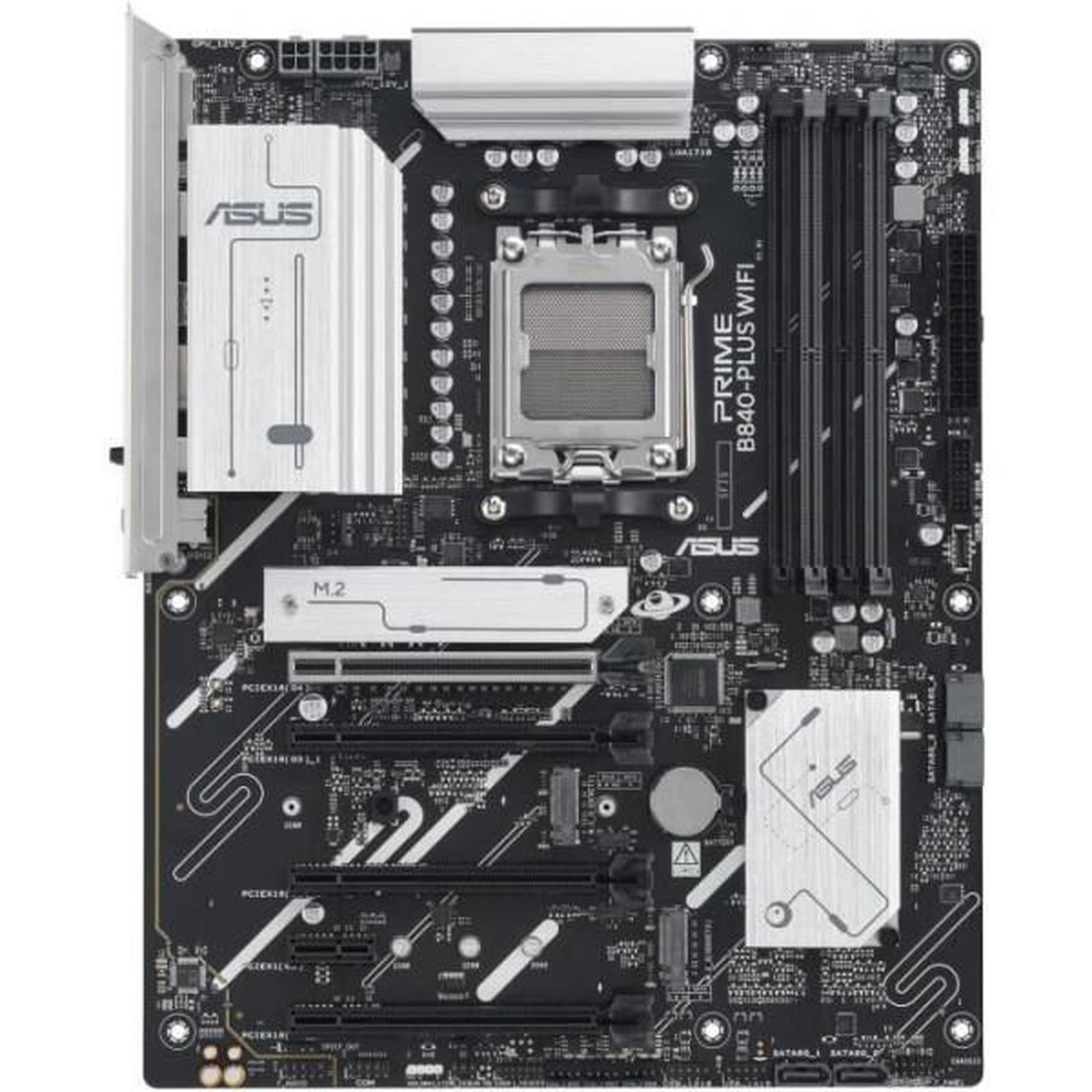 Voir la diapositive 2 : ASUS Carte mere - ASUS - PRIME B840-PLUS WIFI - AMD B840 - Emplacement AM5 ATX