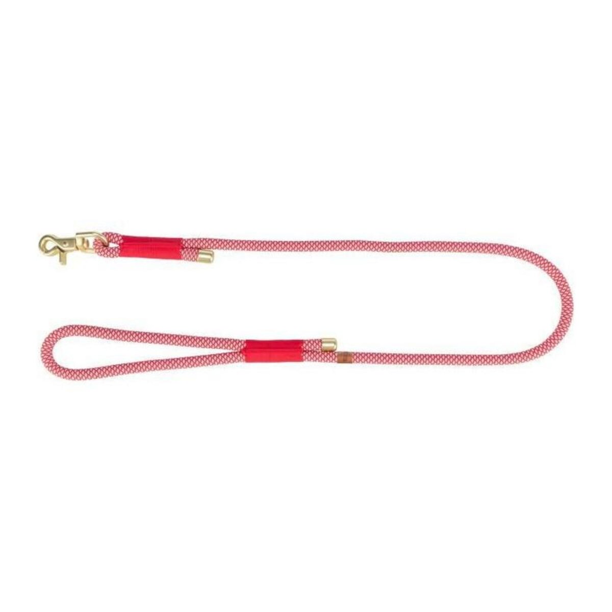Trixie Laisse TRIXIE Soft Rope - S–XL: 1m - ø 10 mm - Rouge et creme