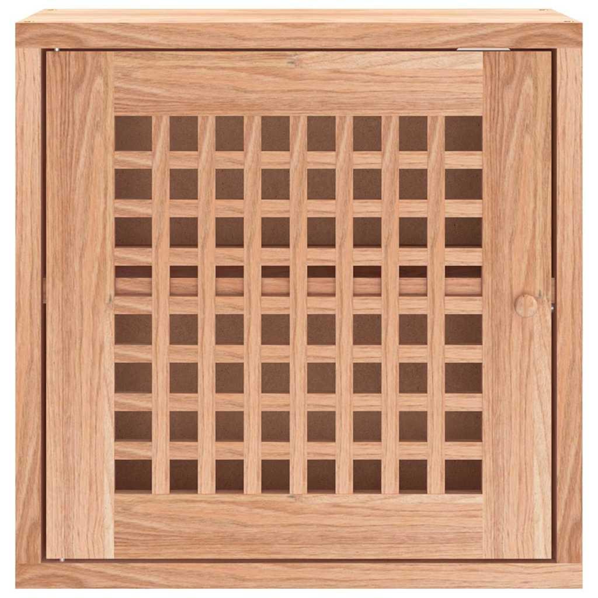 Voir la diapositive 4 : VIDAXL Armoire murale 42x18x42 cm bois massif de noyer