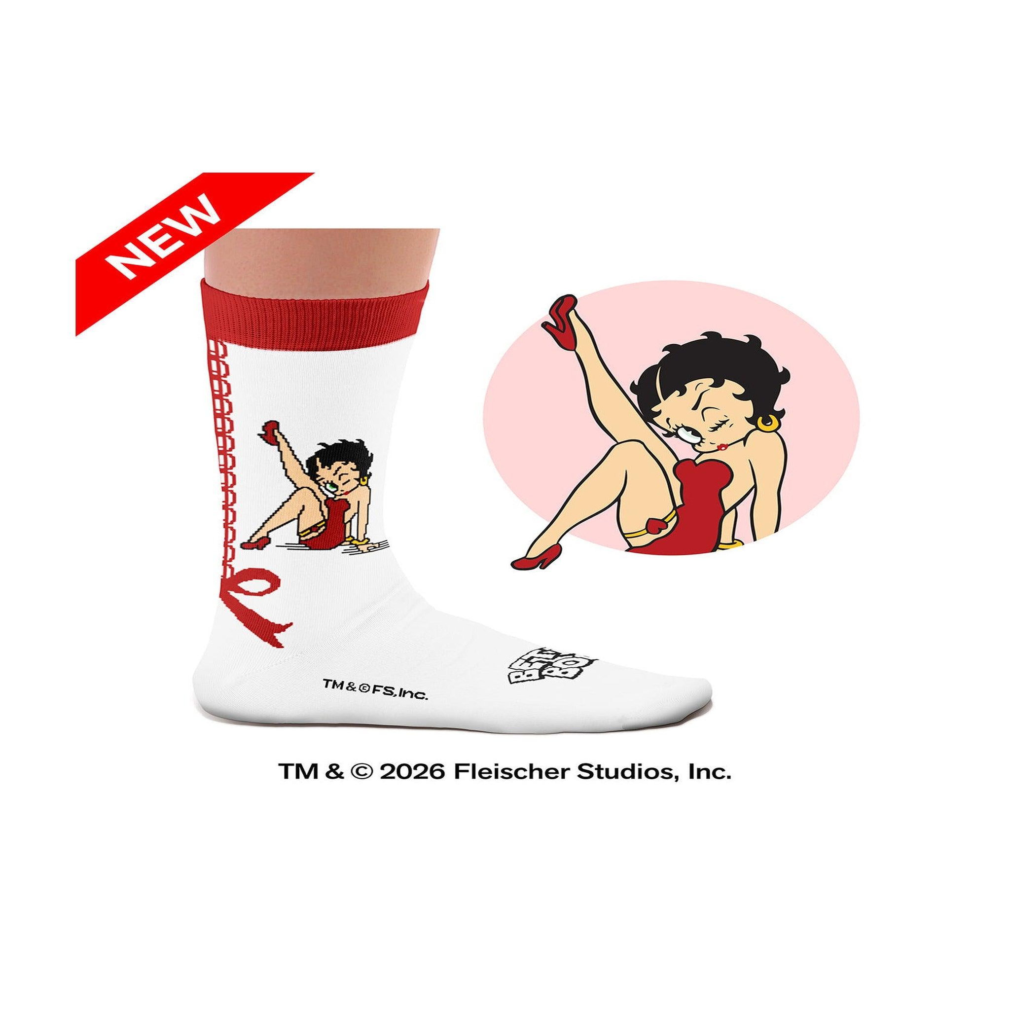 Voir la diapositive 2 : SOCK AFFAIRS Chaussettes betty boop, pin-up