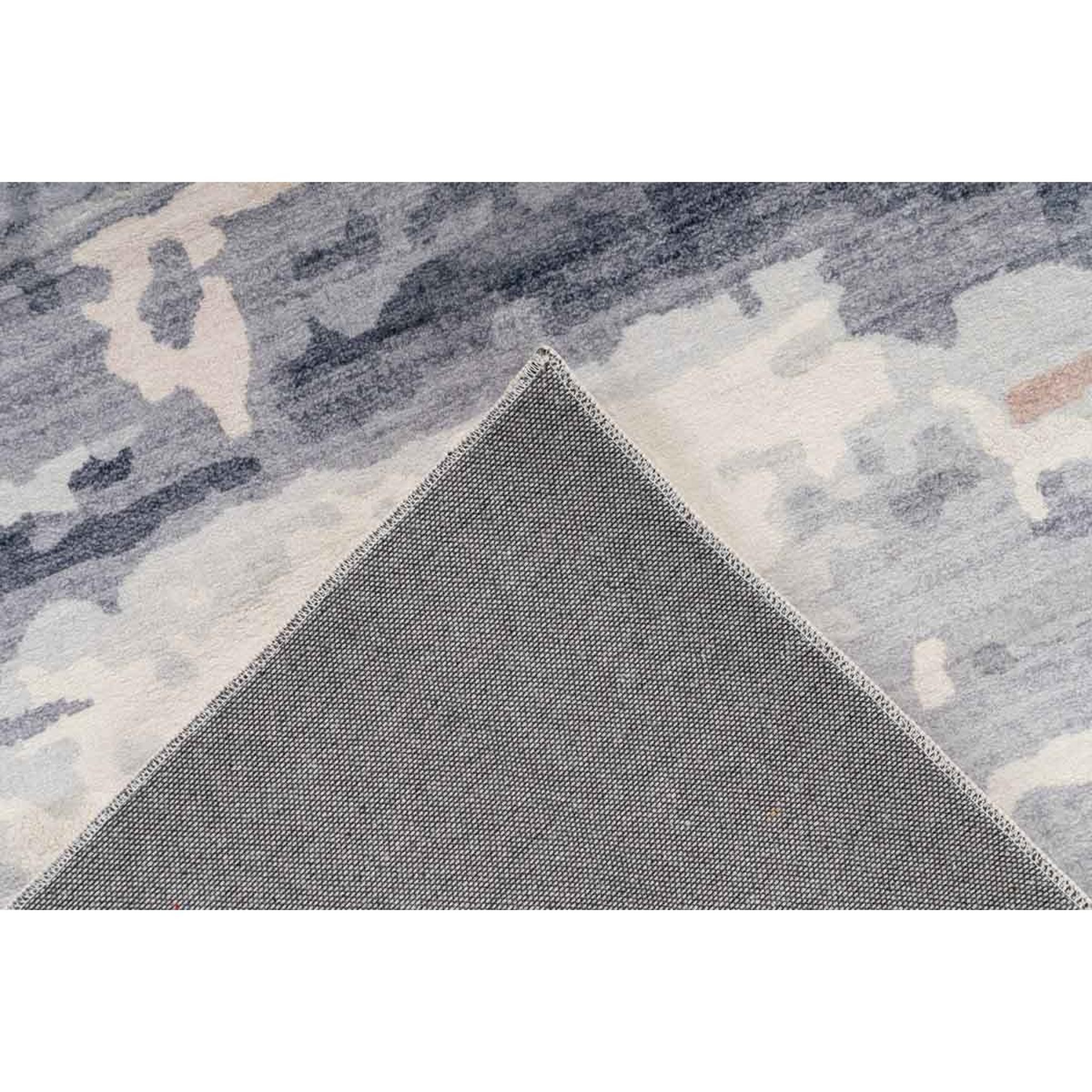 Voir la diapositive 4 : Paris Prix Tapis Tissé à Poils Courts Vintage  Ilian III  Gris