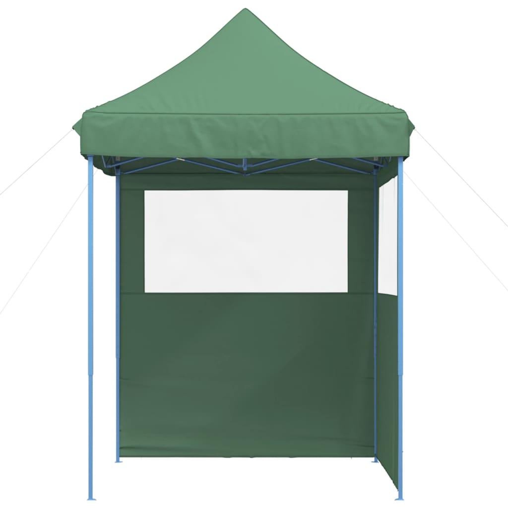 Voir la diapositive 3 : VIDAXL Tente de reception pliable escamotable 2 parois laterales vert