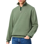 Lacoste Sweat  Homme Lacoste SH1927. Coloris disponibles : Vert