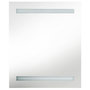 Voir la diapositive 4 : VIDAXL Armoire de salle de bain a miroir LED noir brillant 50x14x60 cm
