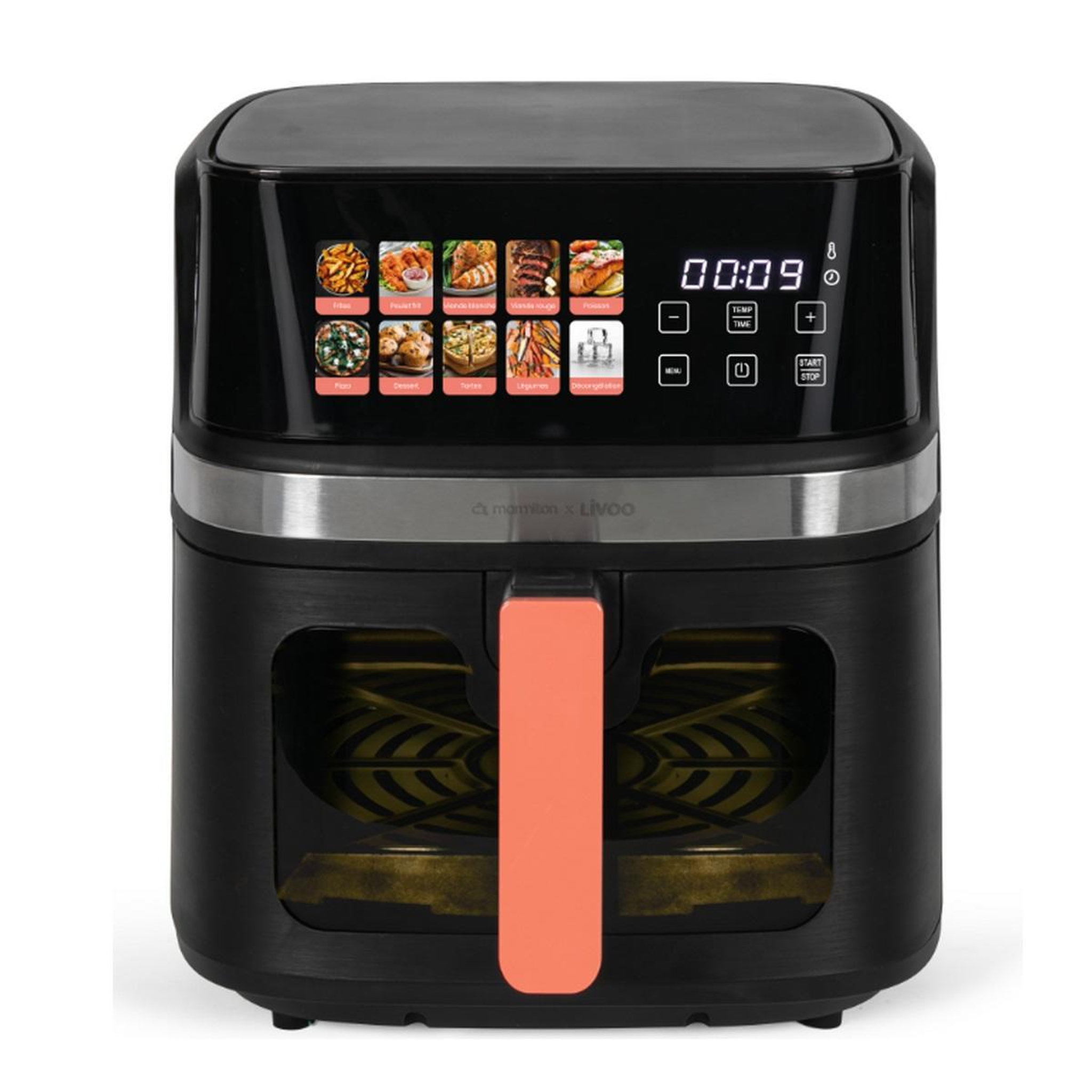 Voir la diapositive 2 : LIVOO Friteuse sans huile 8l 1700w - doc343co