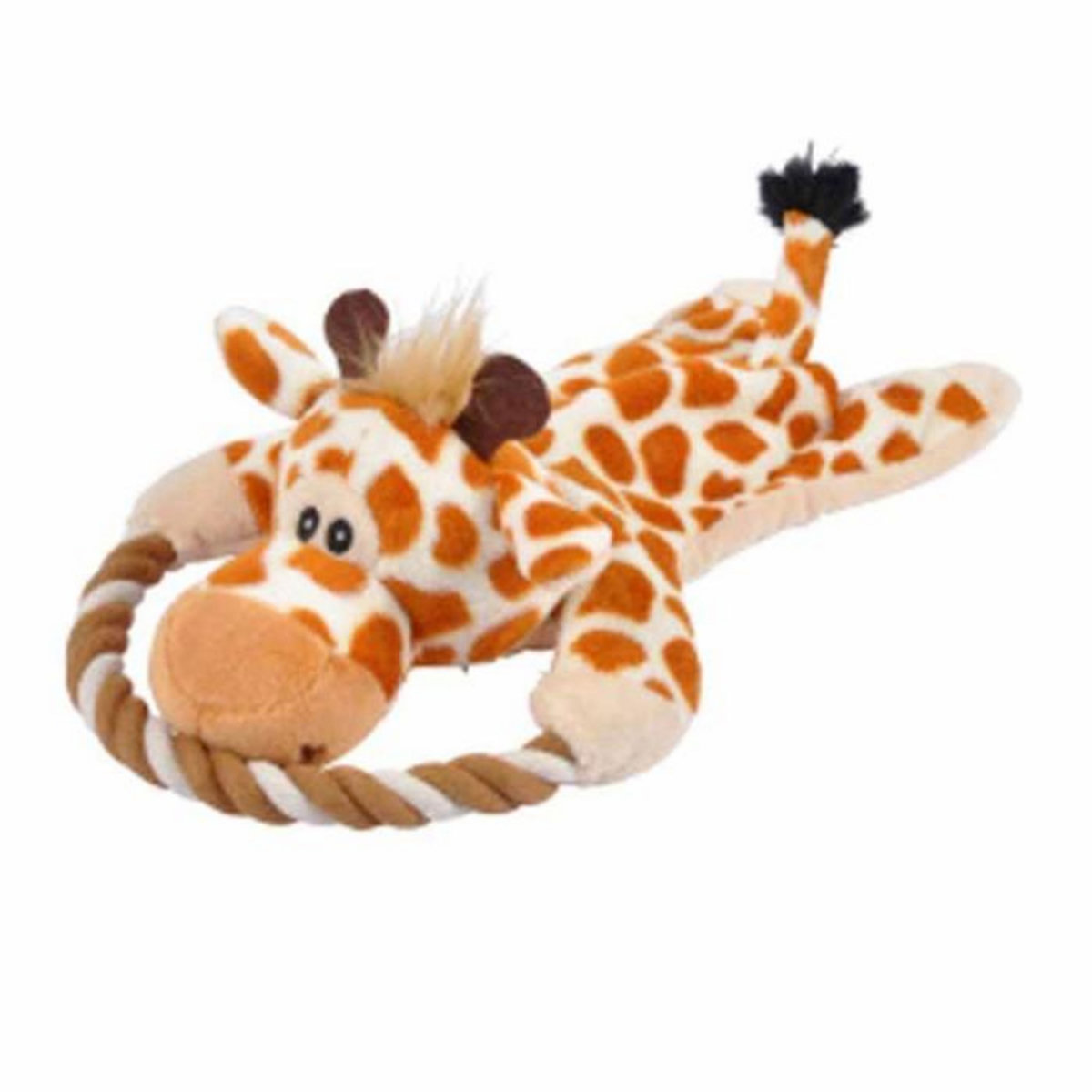Paris Prix Peluche pour Chien  Girafe  21cm Marron