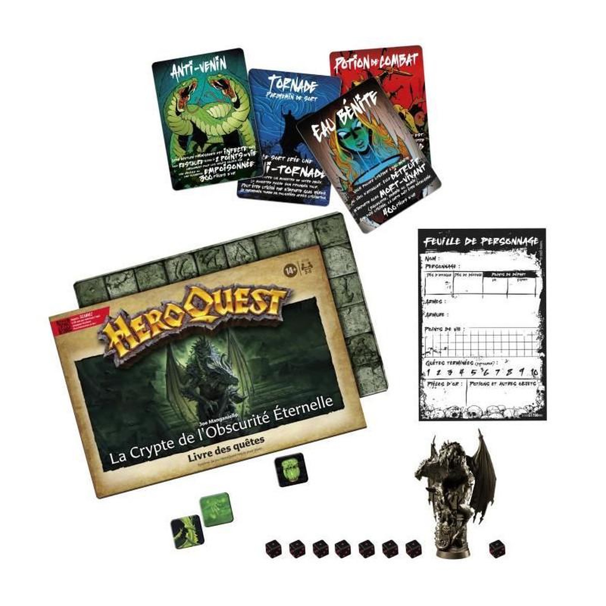 Voir la diapositive 3 : HASBRO Jeu de société Hasbro La Crypte de l'Obscurité Éternelle