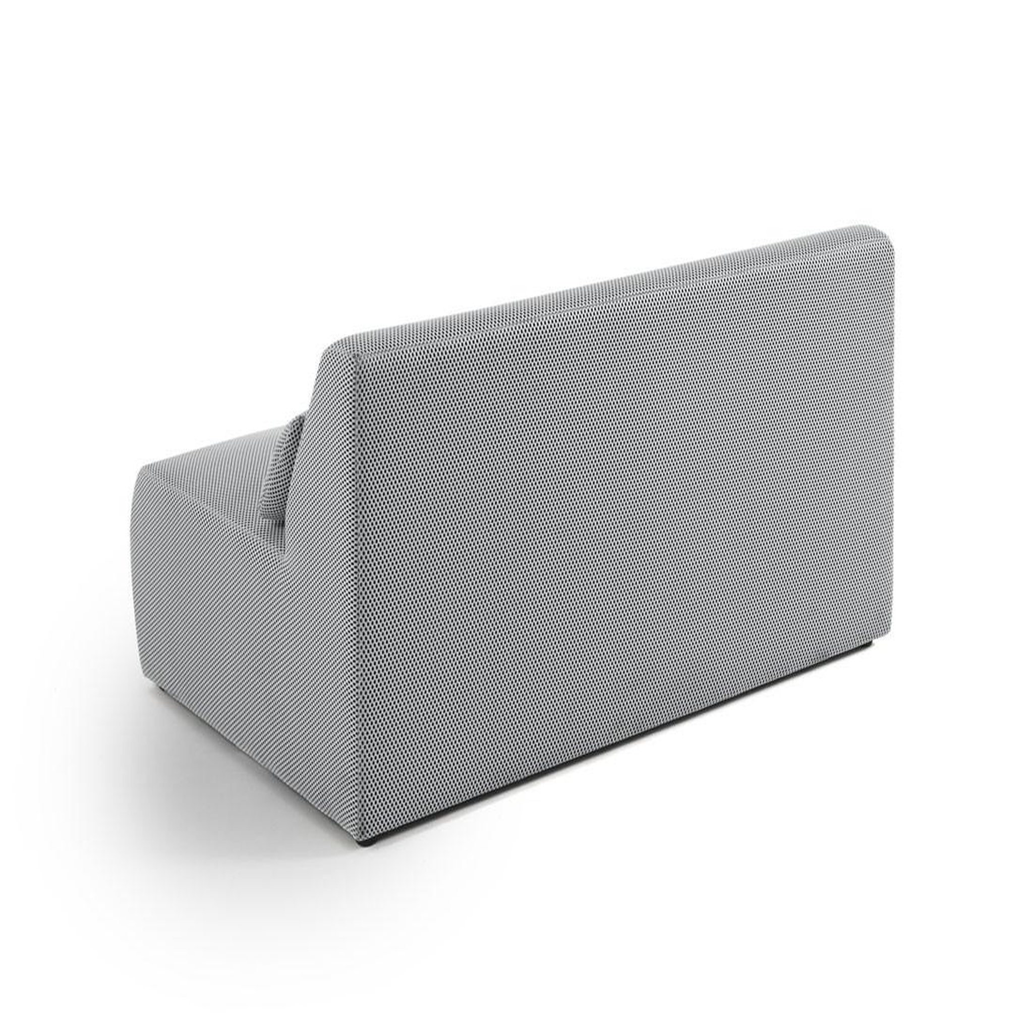 Voir la diapositive 4 : LISA DESIGN Onyx - canapé droit 2 places - en tissu mailles 3d