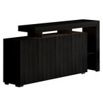 Habitat et Jardin Buffet en bois  Beliz  - 170 x 35 x 80 cm - Bois Noir