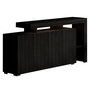 Voir la diapositive 1 : Habitat et Jardin Buffet en bois  Beliz  - 170 x 35 x 80 cm - Bois Noir