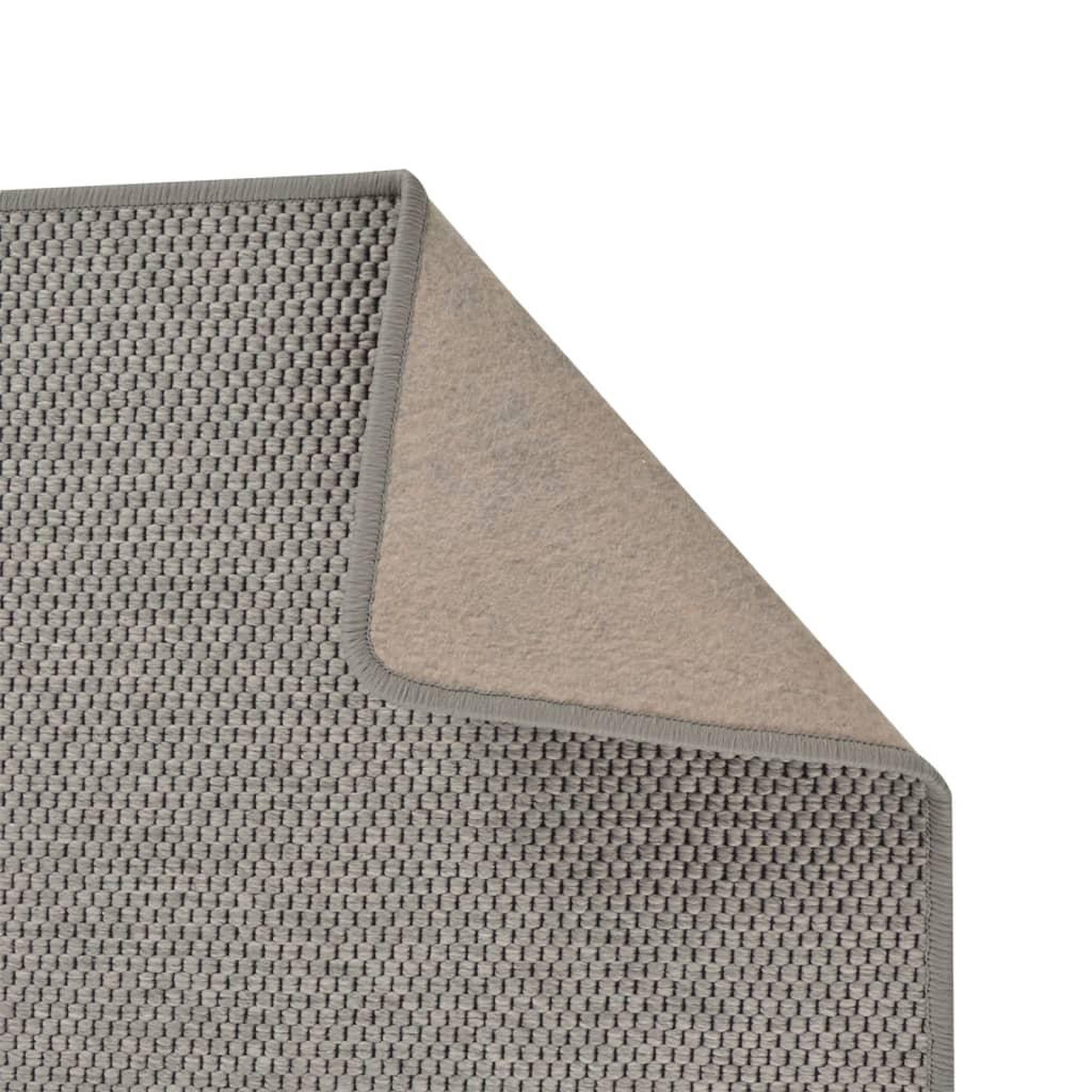 Voir la diapositive 4 : VIDAXL Tapis de couloir aspect sisal argente 80x300 cm