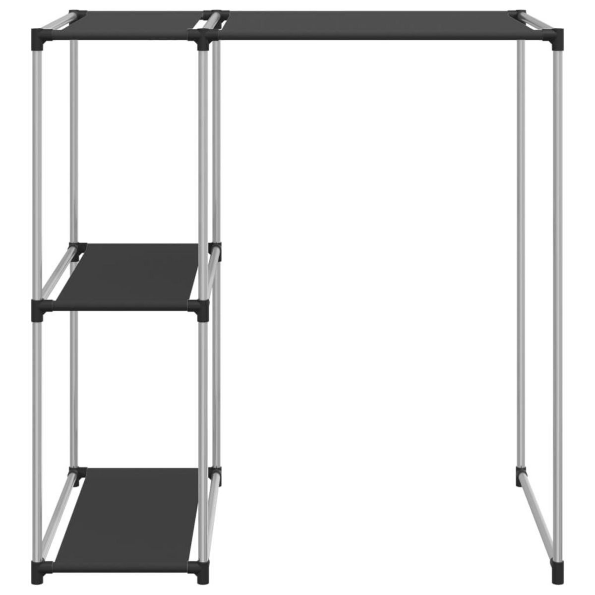 VIDAXL Support de rangement sur la machine a laver Noir 87x55x90,5 cm