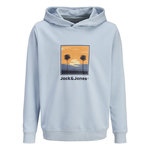 Jack & Jones Sweat Bleu Clair Garçon Jack and Jones Hood. Coloris disponibles : Bleu