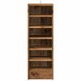 Voir la diapositive 4 : VIDAXL Armoire a chaussures vieux bois 32x35x92 cm bois d'ingenierie