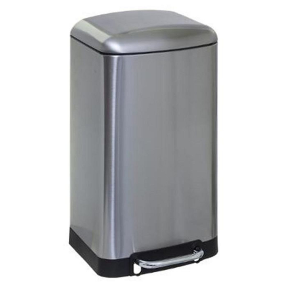 FIVE Poubelle de Cuisine en Inox  Ariane  30L Argent