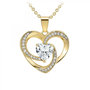 Voir la diapositive 1 : SC BOHEME Collier coeur SC Bohème orné de Zirconium