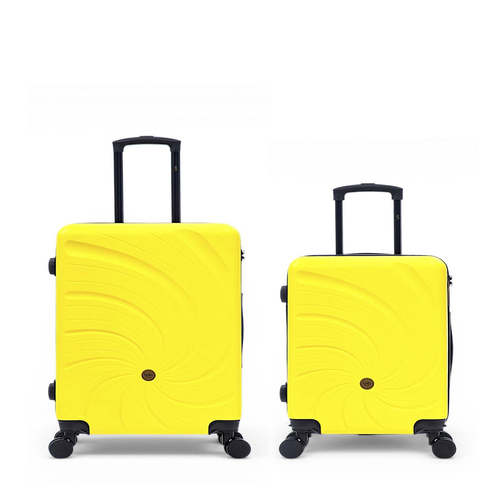 LES P'TITES BOMBES LPB Lot de 2 Valises Rigides Taille Moyenne et Cabine SERENA