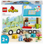 Voir la diapositive 1 : LEGO Duplo 10986 La maison familiale sur roues, Jouet Éducatif, avec Voiture, Briques