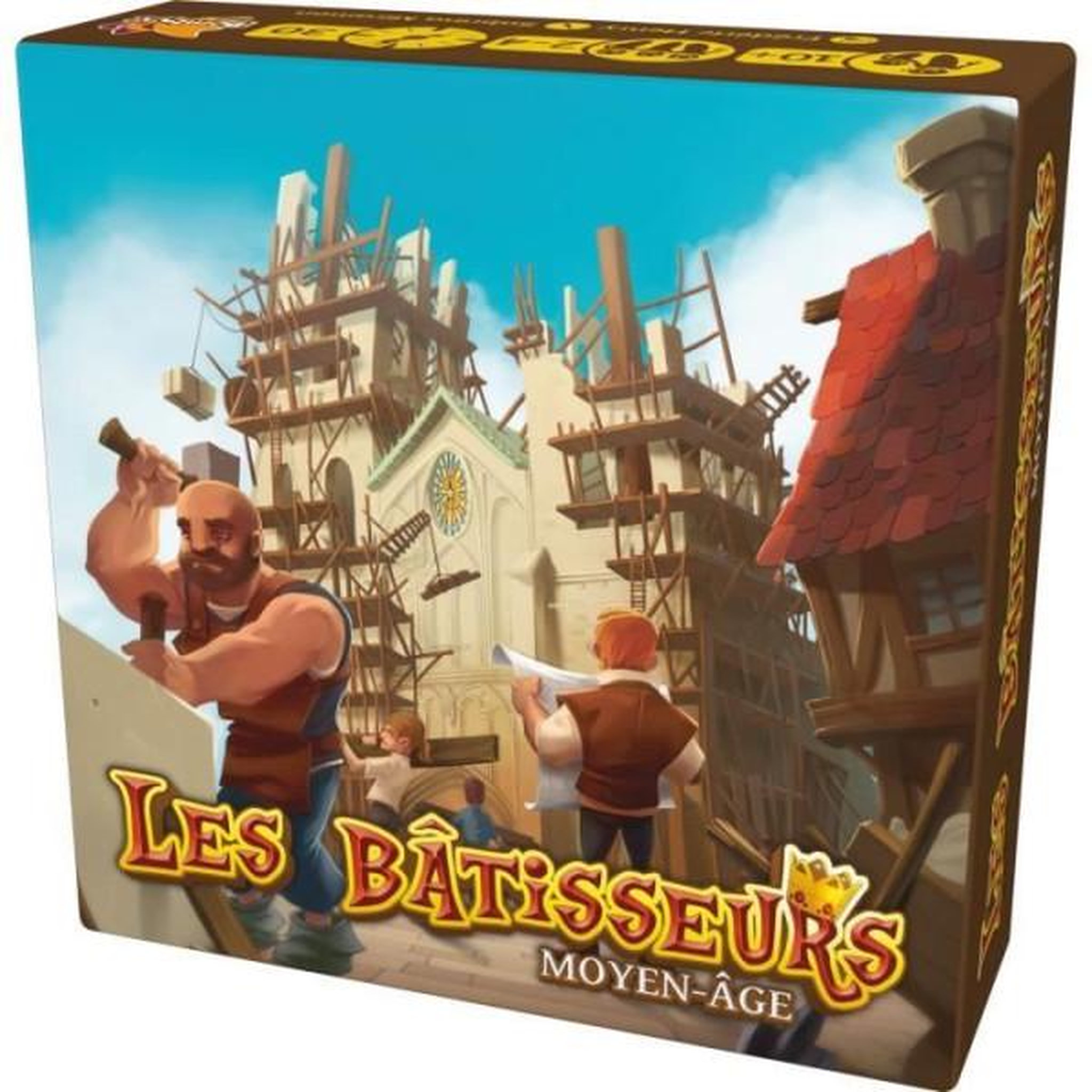 Asmodee Bâtisseurs (Les) : Moyen âge - Asmodee - Jeu d'ambiance -Des 10 ans