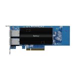 SYNOLOGY Carte réseau Synology E10G30-T2 - PCIe 3,0 x8 Low-Profile - 10Gb Ethernet x 2