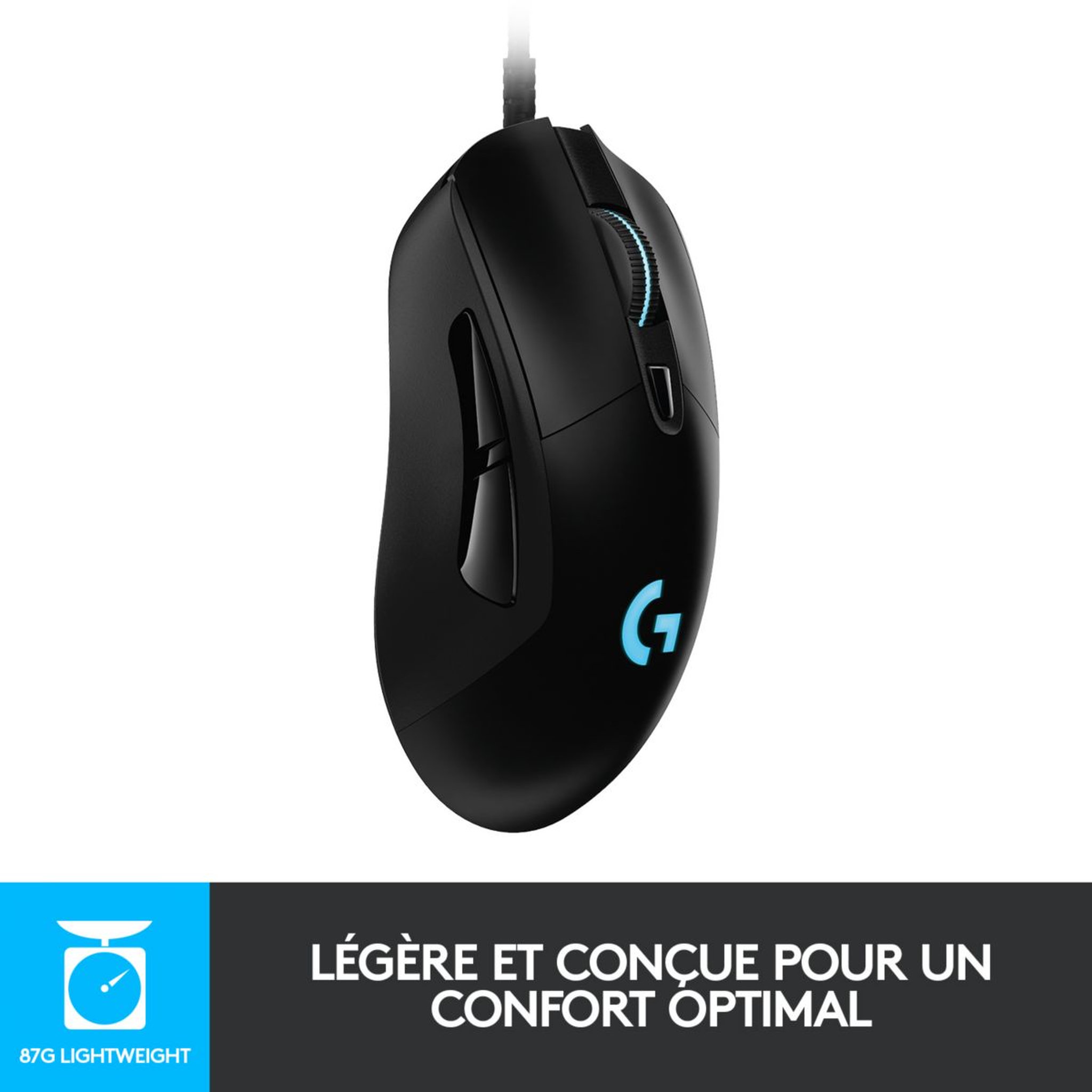 Voir la diapositive 4 : Logitech Souris gamer G403 Hero