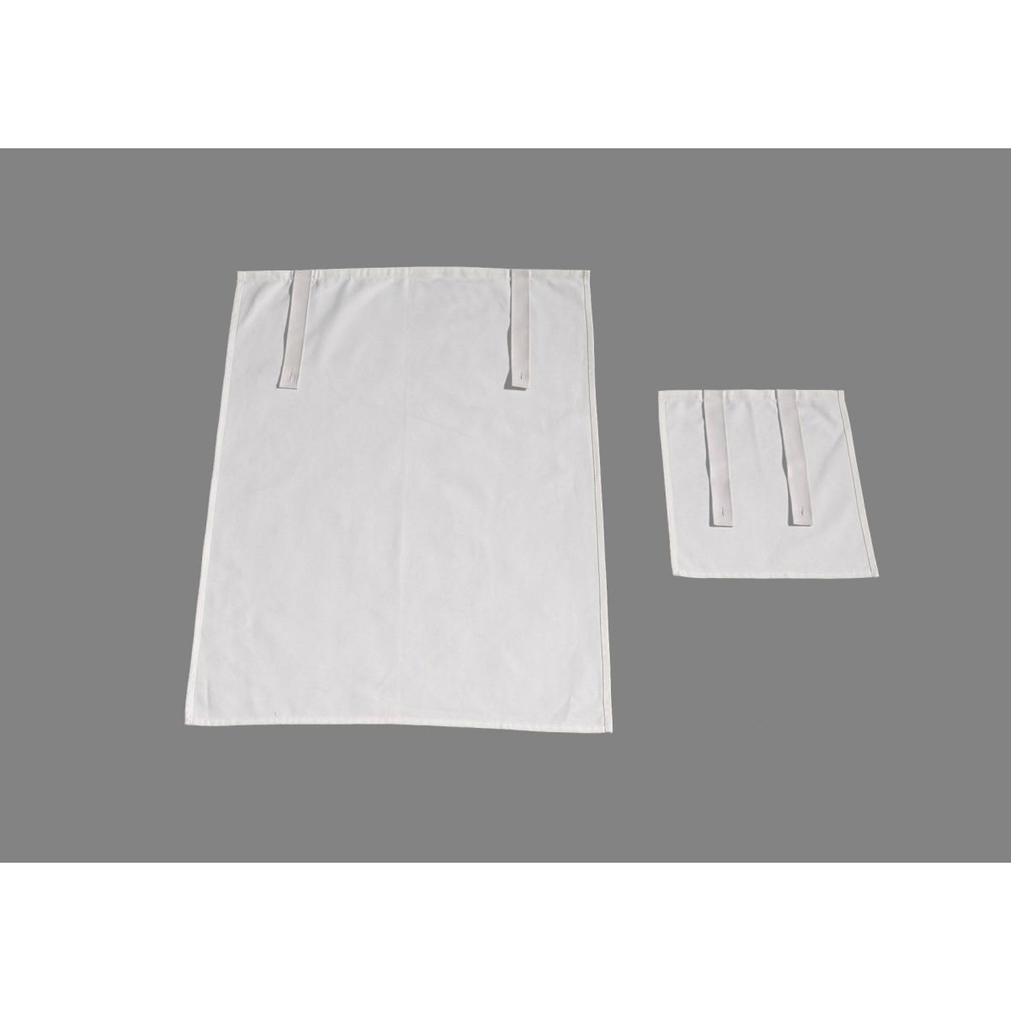 Voir la diapositive 3 : Paris Prix Lit cabane enfant & rideaux  reno  90x200cm blanc