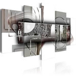 Paris Prix Tableau Imprimé  Abstract Structure. Coloris disponibles : Multicolore