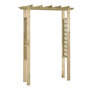 Voir la diapositive 2 : VIDAXL Arche pour rosiers 150 x 60 x 204 cm bois impregne