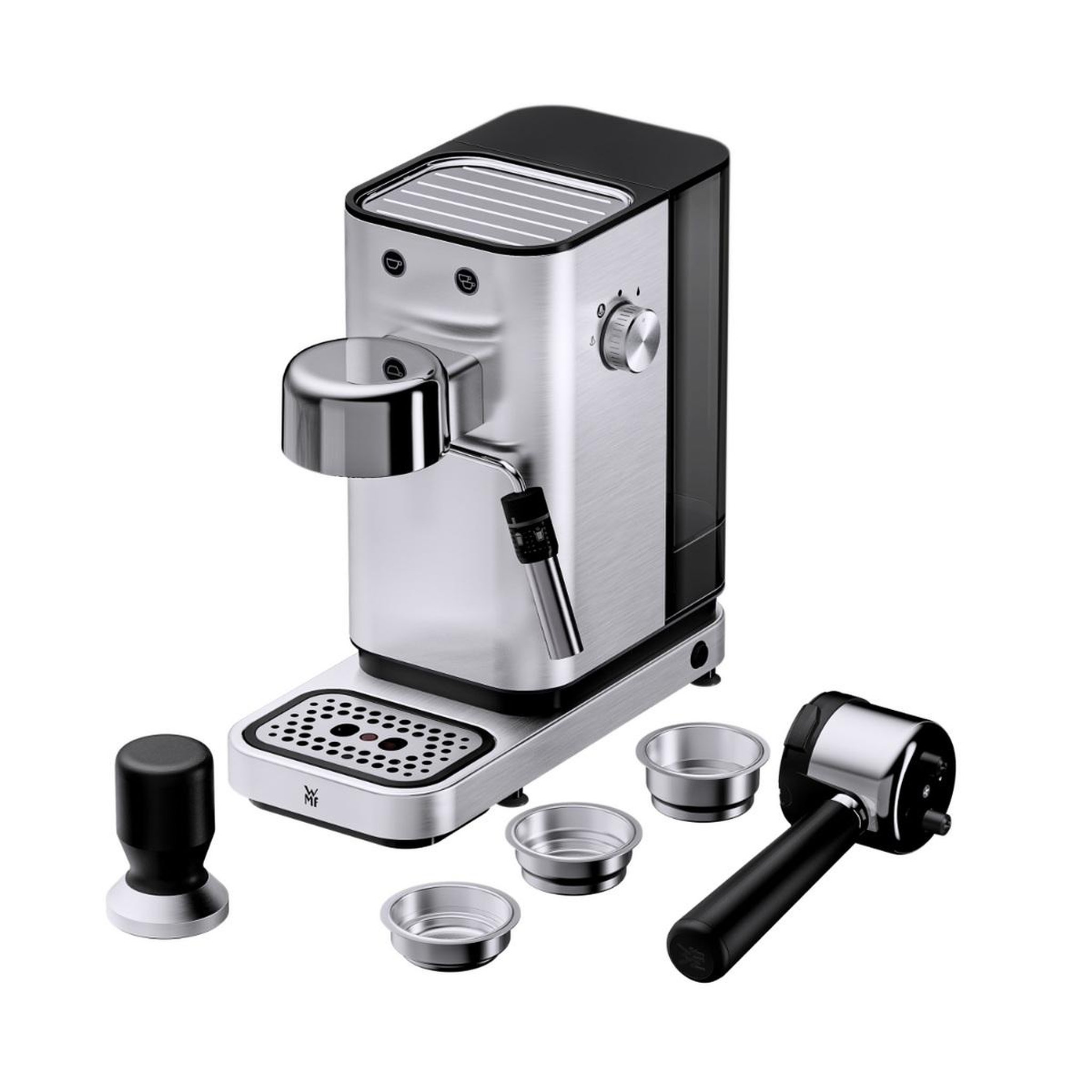 Voir la diapositive 2 : WMF Machine à expresso 15 bars inox - 0412370011
