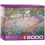Eurographics Puzzle 2000 pièces : Le jardin de Monet, Claude Monet