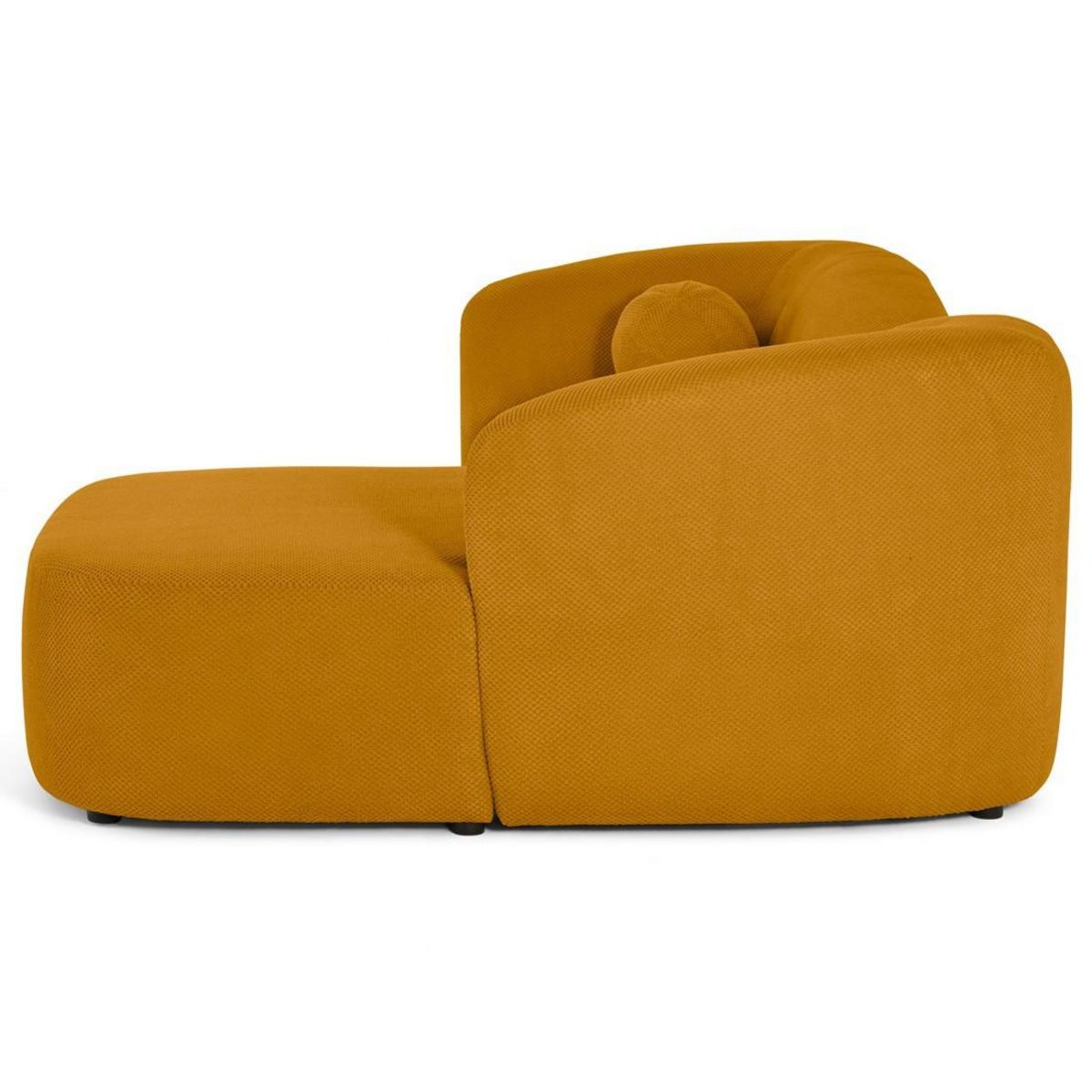 LISA DESIGN Charles - canapé d'angle droit 4 places en velours texturé