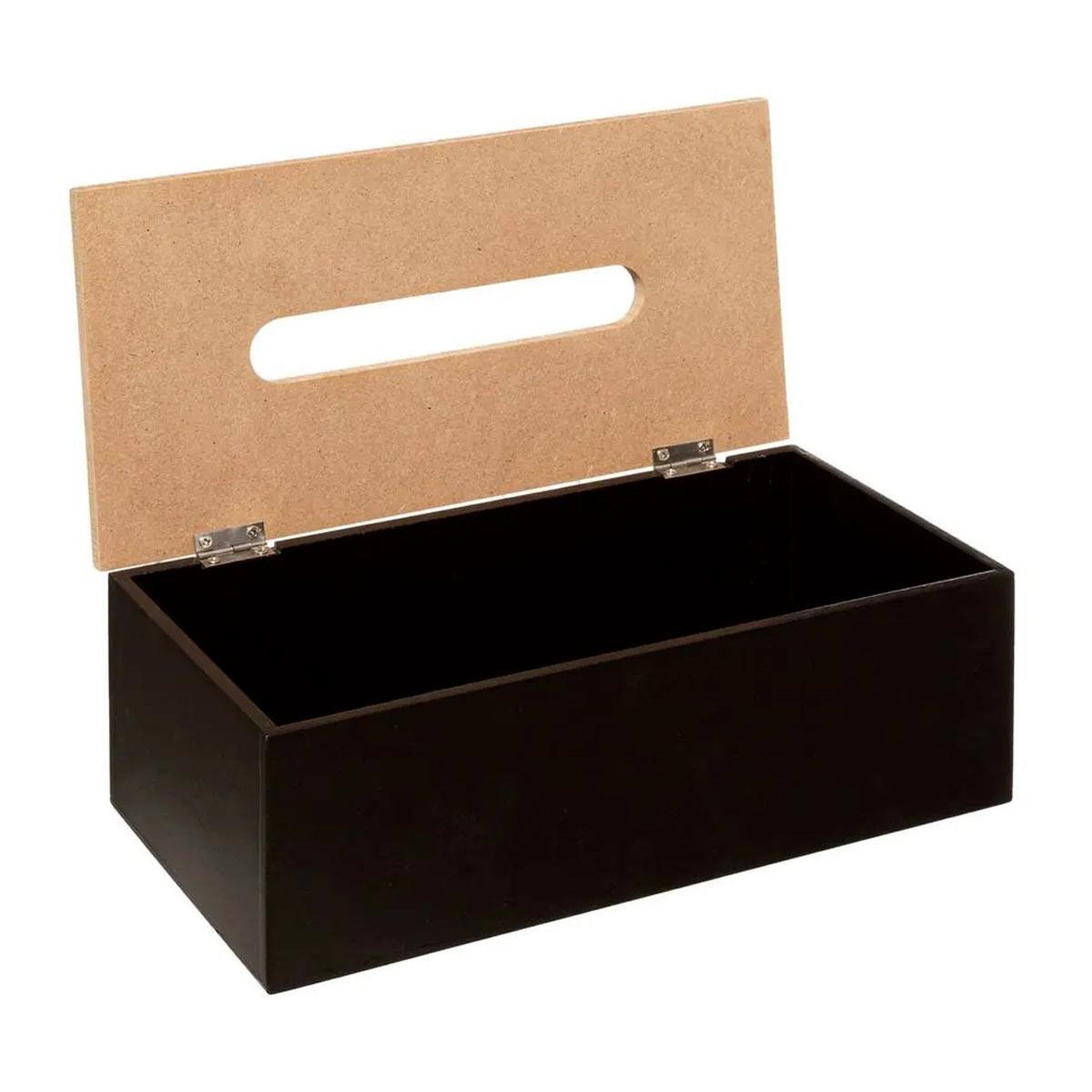 Voir la diapositive 2 : FIVE Boîte à mouchoirs déco  modern  25cm charbon
