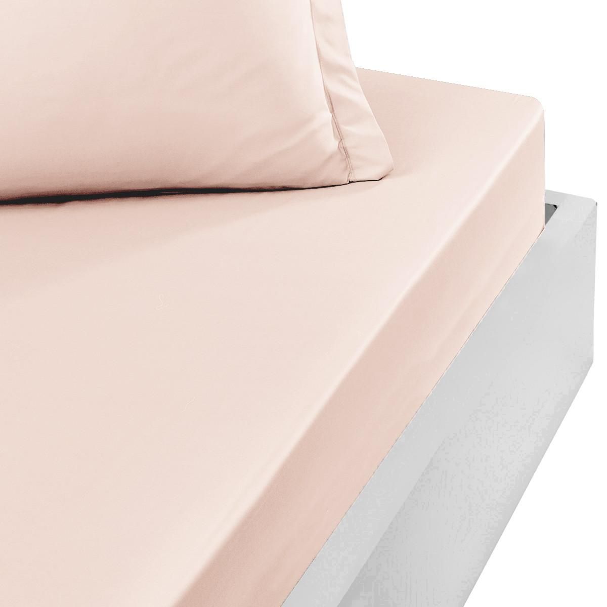 Sensei Maison Drap housse bonnet 40 cm en percale coton SOFT PERCALE PLUS