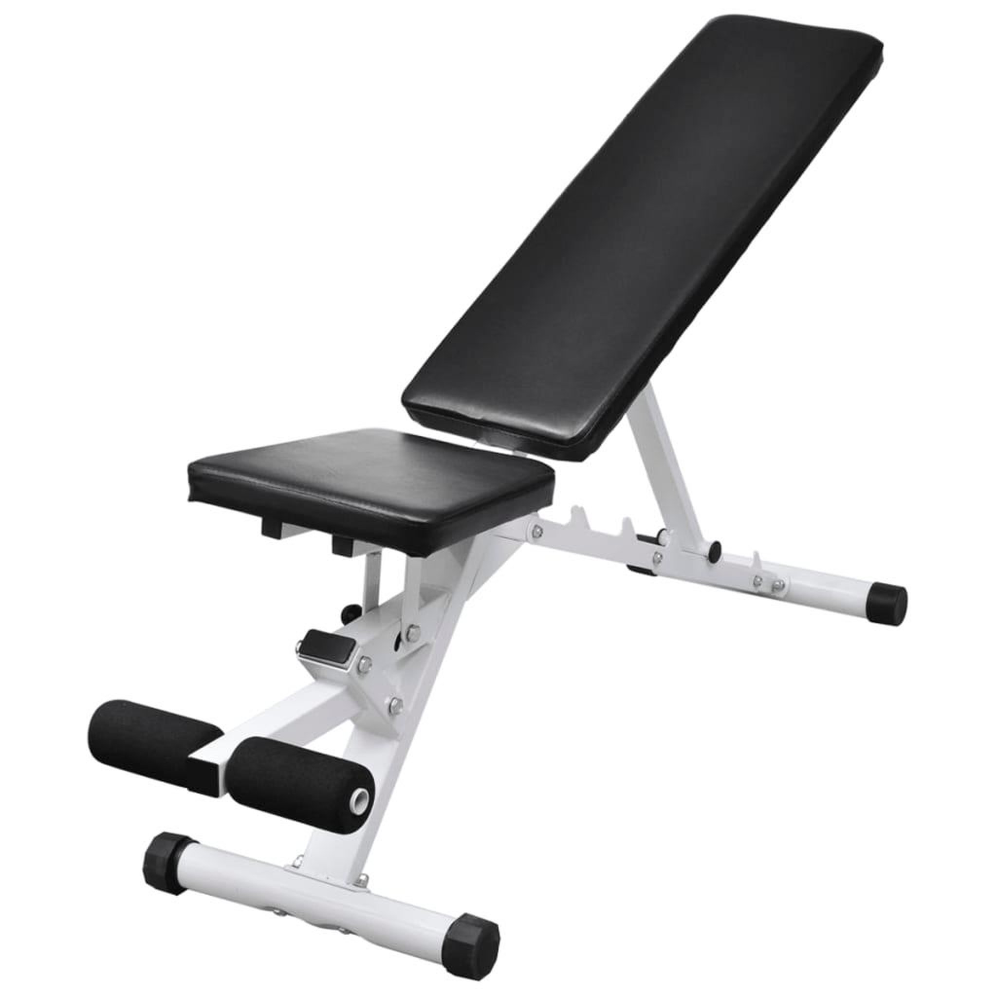 Voir la diapositive 5 : VIDAXL Banc d'entraînement avec jeu d'halteres 30,5 kg