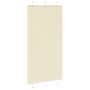 Voir la diapositive 3 : VIDAXL Store plisse creme 110x200cm largeur du tissu 109,4cm polyester