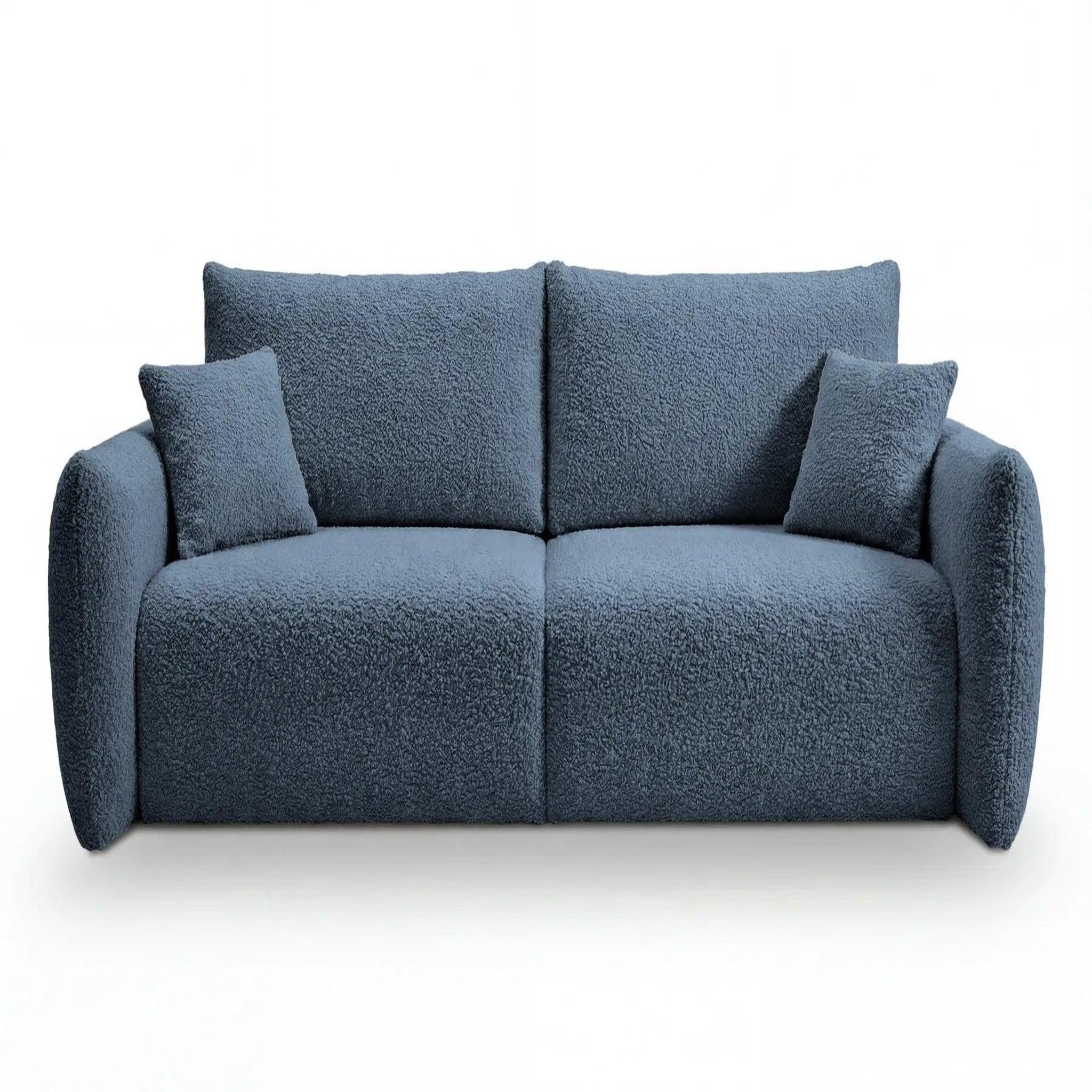 Voir la diapositive 1 : CASANOVA PARIS Elio - canapé convertible tissu bouclette