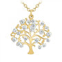 Voir la diapositive 1 : SC BOHEME Collier arbre de vie SC Bohème orné de Cristaux scintillants