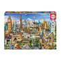 Voir la diapositive 2 : EDUCA EDUCA Puzzle 2000 pieces Symboles D'Europe