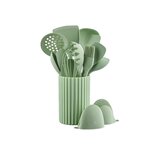 BJORN Set d'ustensiles de cuisine en silicone IVAR - 15 pièces