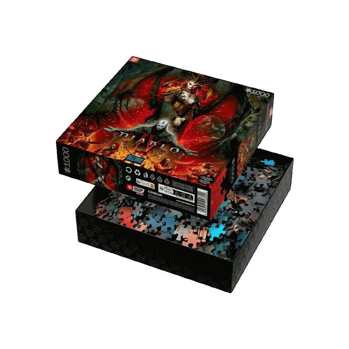 Just for games Puzzle 1000 pièces Diablo IV Lilith – Puzzle adulte paysage – Haute qualité