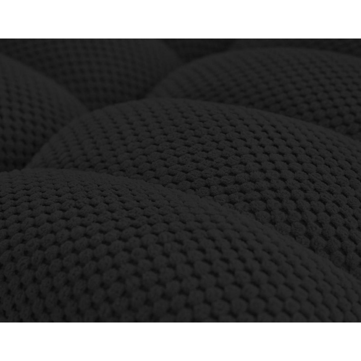 LISA DESIGN Ellie - canapé 2 places sans accoudoir en velours texturé