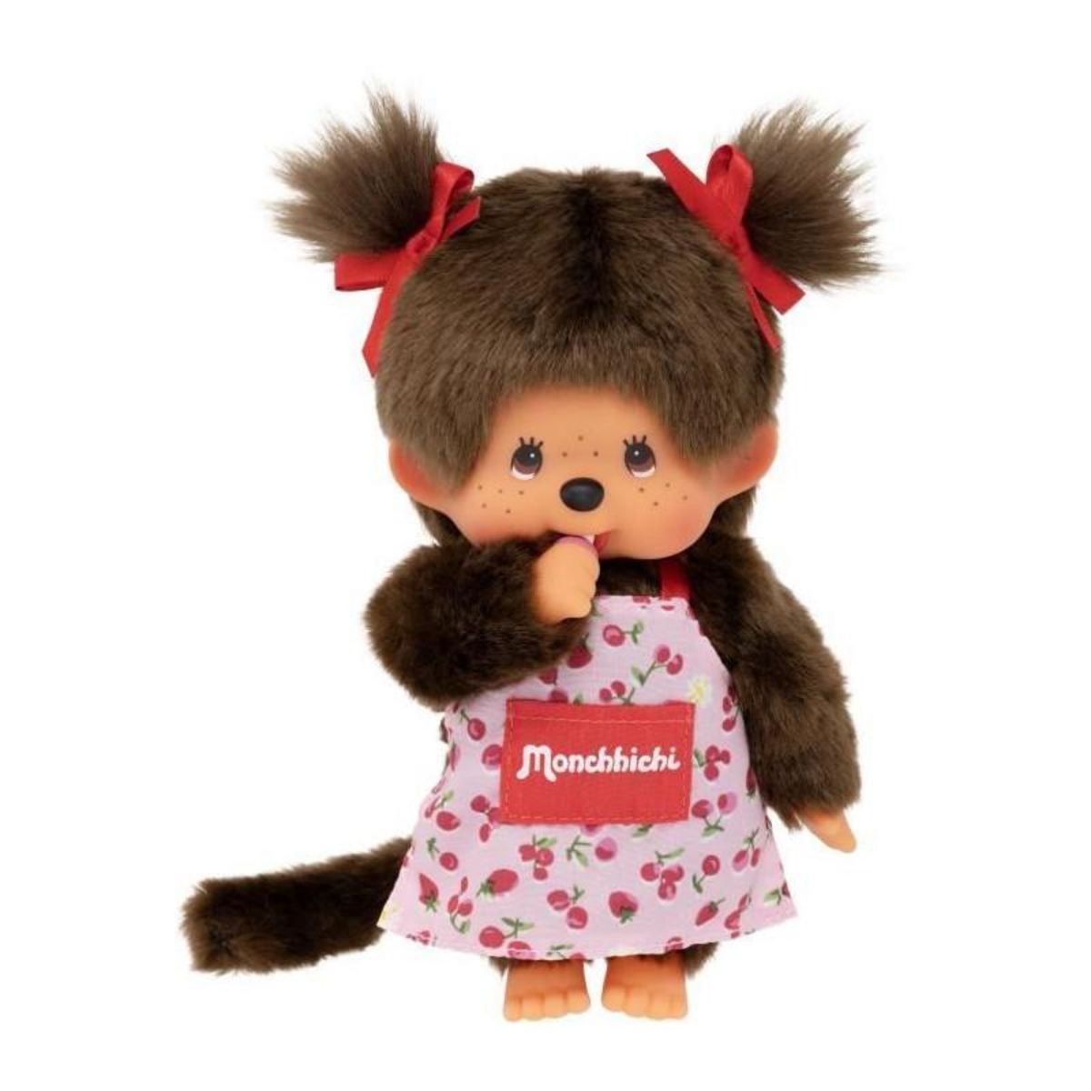 BANDAI Peluche singe - BANDAI - Monchhichi Tablier a Fleurs - 20 cm