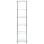 Voir la diapositive 2 : VIDAXL Etagere 6 niveaux Transparent 40x40x160 cm Verre trempe