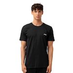 FILA T-shirt homme uni 100% coton Fila. Coloris disponibles : Noir