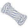 Voir la diapositive 2 : VIDAXL Corde de bateau Blanc 5 mm 50 m Polypropylene