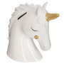Voir la diapositive 1 : Atmosphera Kids Tirelire Déco  Licorne  17cm Blanc