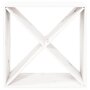 Voir la diapositive 5 : VIDAXL Armoire a vin Blanc 62x25x62 cm Bois de pin massif